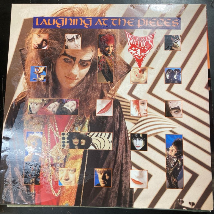 Doctor & The Medics - Laughing At The Pieces (UK/1986) LP (VG/VG) -glam rock-